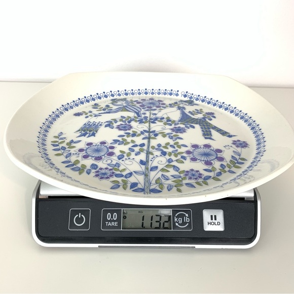 Figgjo Flint Turi Design Lotte Norway Serving Plate  MCM Silkscreen Vtg Floral - Picture 10 of 10